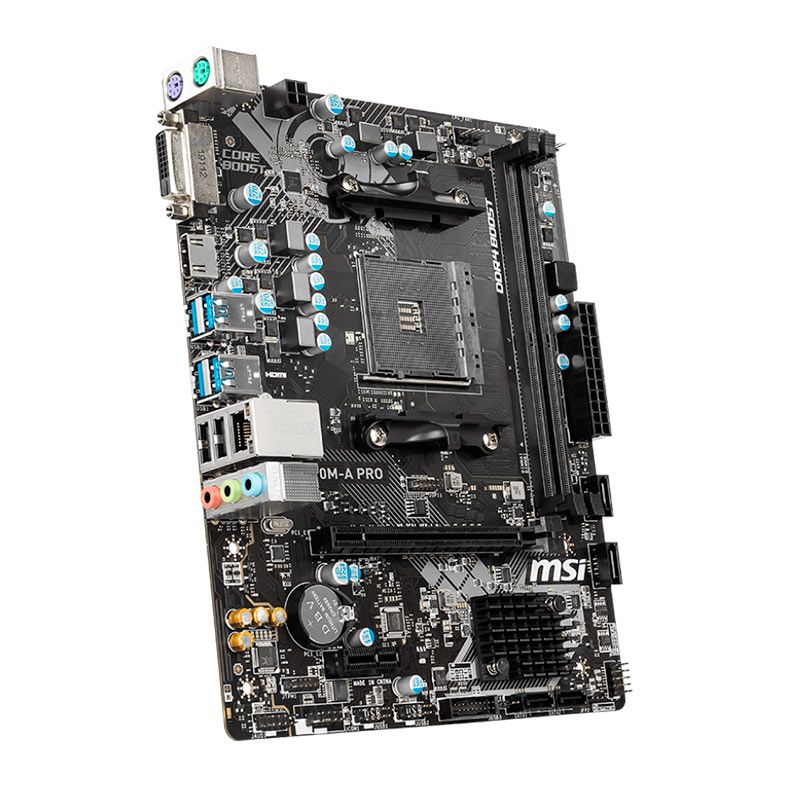 Placa Mae MSI A320M-A PRO,DDR4, Socket AM4, M-ATX, Chipset AMD A320, A320M-A-PRO