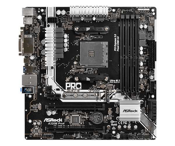 Asrock a320m pro4 f обзор