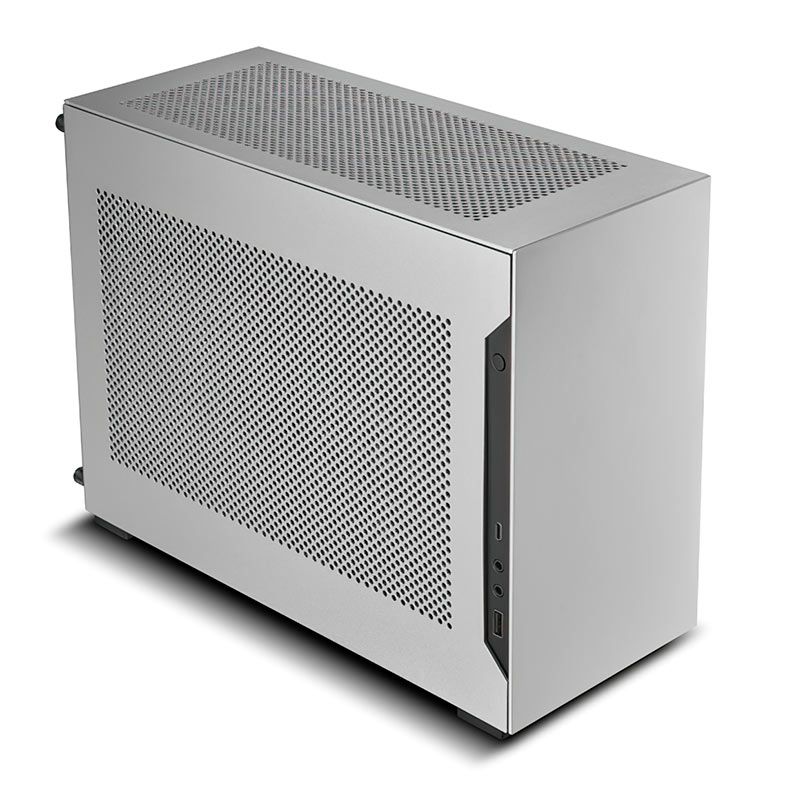Gabinete Gamer Lian Li A4-H20, Mini-Tower, Prata, A4-H20X4-SV