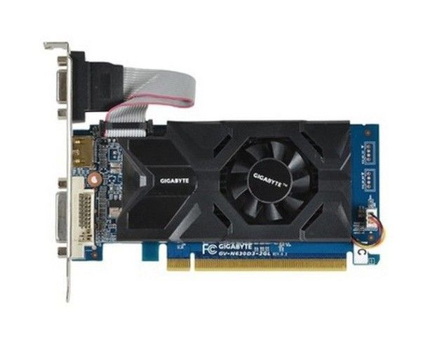 Placa de Video Gigabyte GeForce GT 640 1GB GDDR5 Low Profile 64-bit, GV-N640D5-1GL