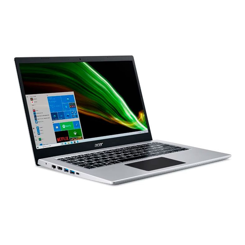 Notebook Acer Aspire 5, 14, Intel i5-1035G1, 4GB DDR4, SSD 256GB, Prata, A514-53-5239