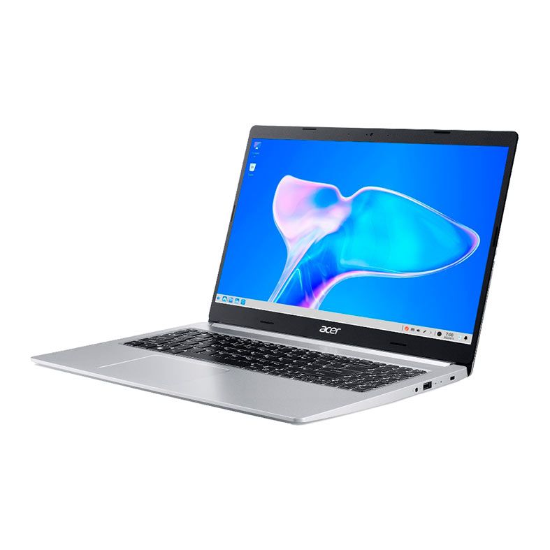 Notebook Acer Aspire 5, 15.6 Pol, Ryzen 5700U, FHD, 12GB, SSD 512GB, Prata, A515-45-R36L