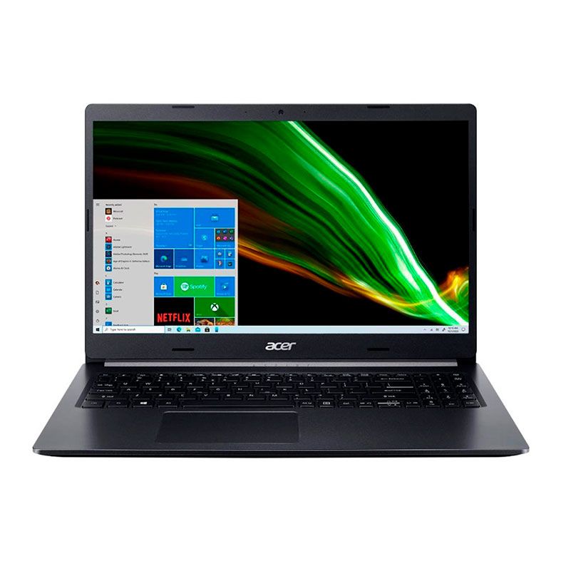Notebook Acer Aspire 5, 15.6, Intel i5-10210U, 8GB DDR4, SSD 256GB, Preto, A515-54-55L0