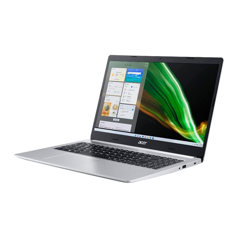 Notebook Acer Aspire 5, 15.6 Pol, Intel Core i5-10210U, 8GB DDR4, SSD 256GB, Prata, A515-54G-55HW