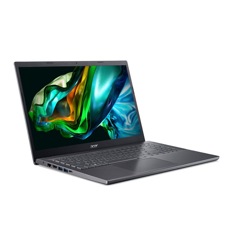 Notebook Acer Aspire 5, 15.6 Pol, Intel Core i5-12450H, 8GB DDR4, SSD 256GB, Cinza, A515-57-55B8