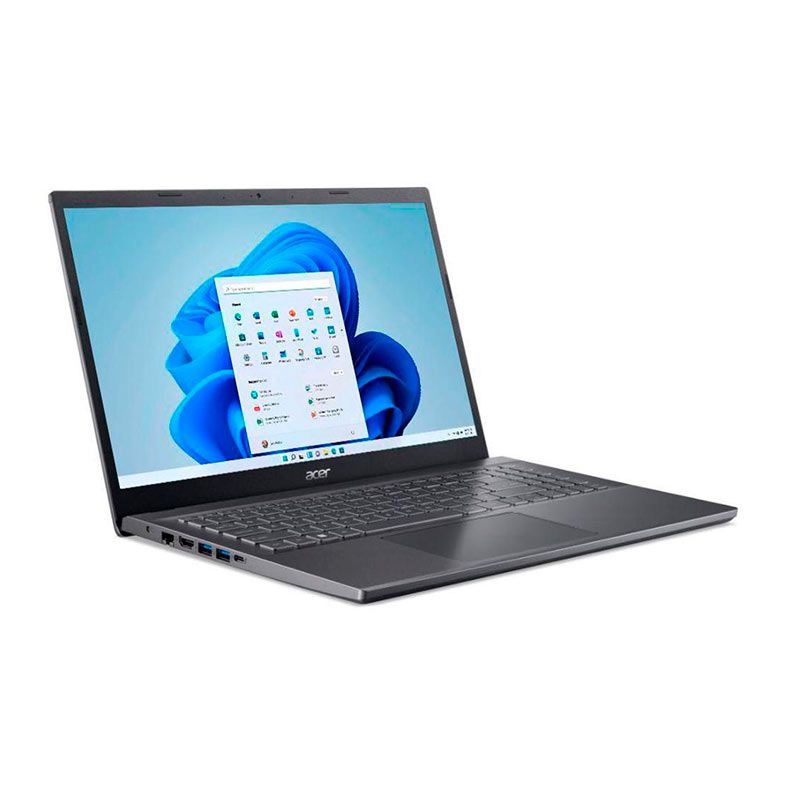 Notebook Acer Aspire 5, 15.6 Pol, Intel Core i5-12450H, 8GB DDR4, SSD 512GB, Preto, A515-57-565J