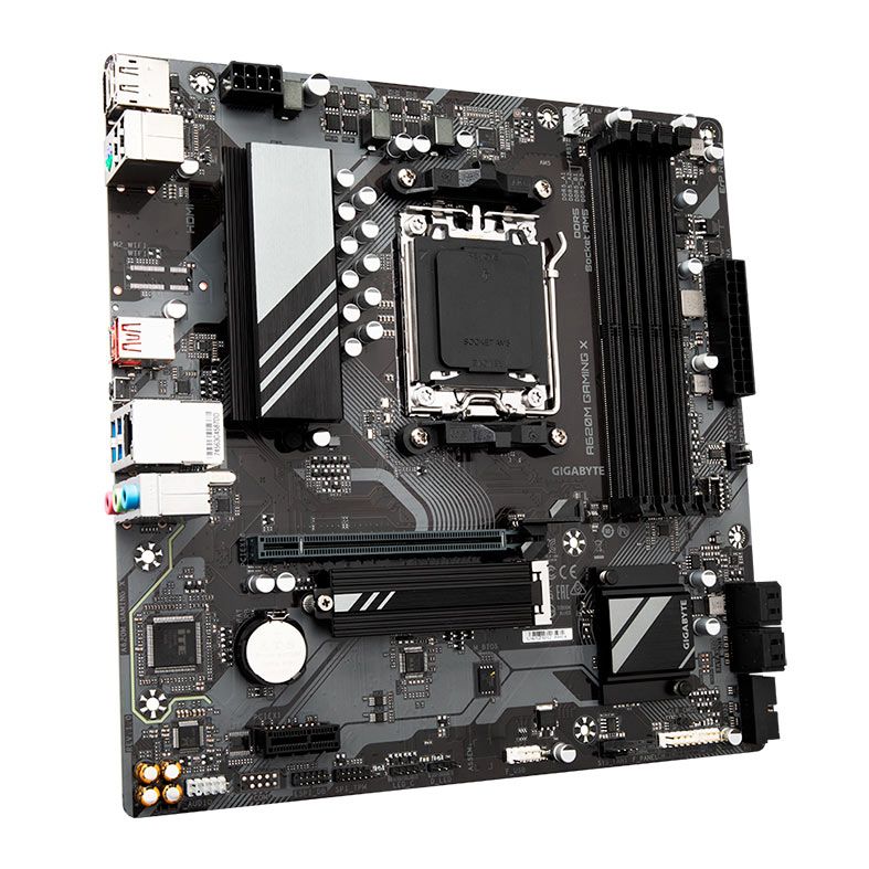 Placa Mae Gigabyte A620M Gaming X, DDR5, Socket AM5, M-ATX, Chipset AMD A620, A620M-GAMING-X