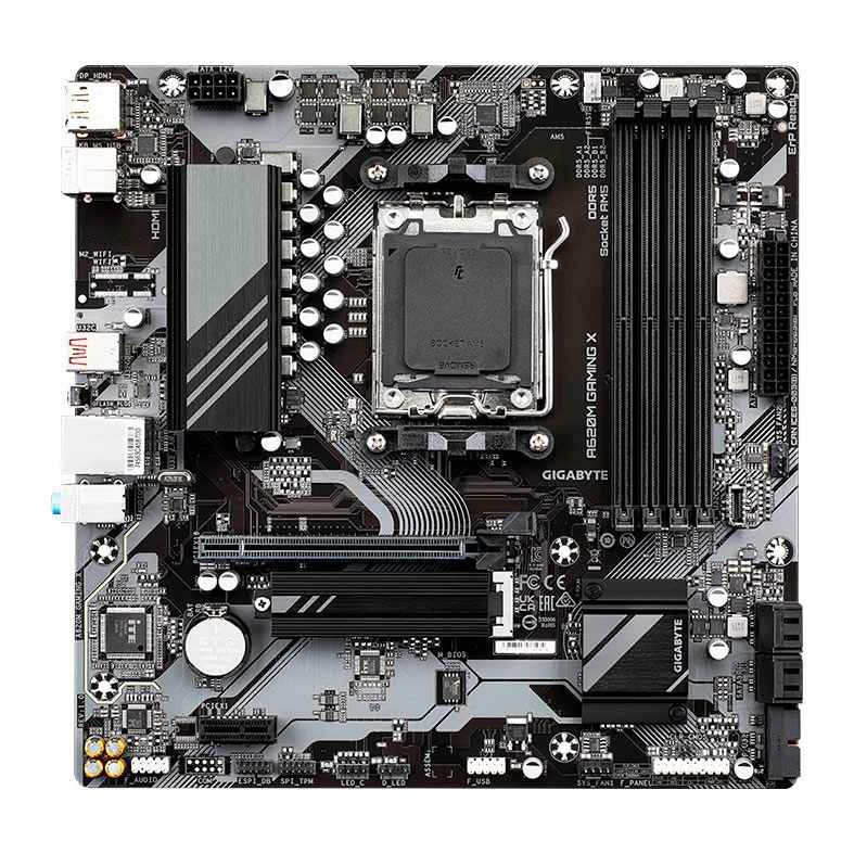 Placa Mae Gigabyte A620M Gaming X, DDR5, Socket AM5, M-ATX, Chipset AMD A620, A620M-GAMING-X
