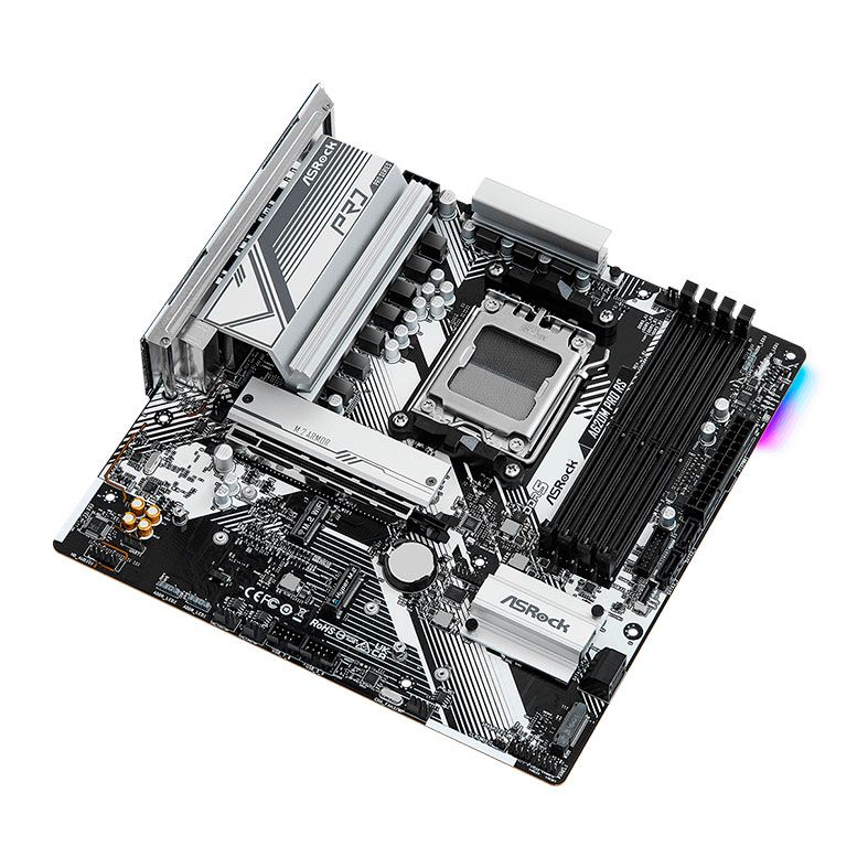 Placa Mae AsRock A620M PRO RS, DDR5, Socket AM5, M-ATX, Chipset AMD A620, A620M-PRO-RS