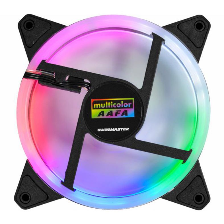 Ventoinha K-MEX AA-FAF1, Rainbow, 120mm, Preto, AAFAF136ATSJB0X