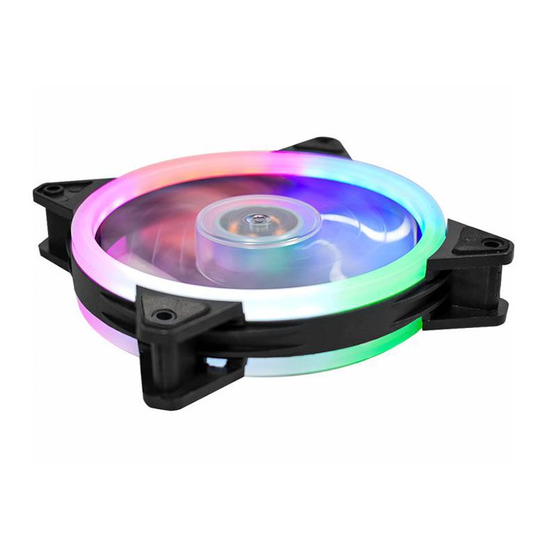 Ventoinha K-MEX AA-FAF1, Rainbow, 120mm, Preto, AAFAF136ATSJB0X