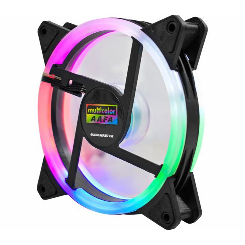 Ventoinha K-MEX AA-FAF1, Rainbow, 120mm, Preto, AAFAF136ATSJB0X