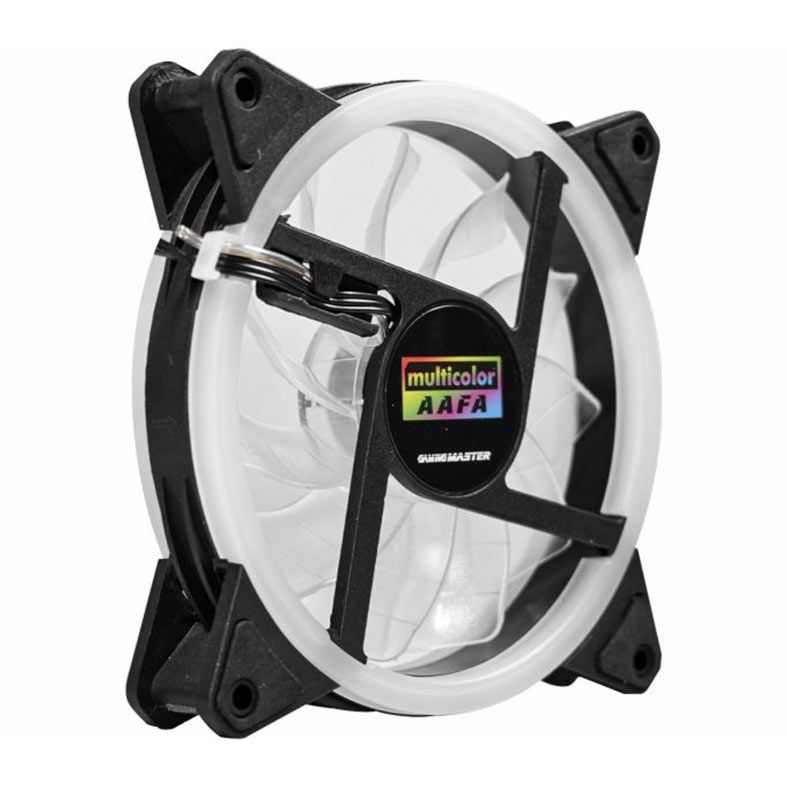 Ventoinha K-MEX AA-FAF1, Rainbow, 120mm, Preto, AAFAF136ATSJB0X