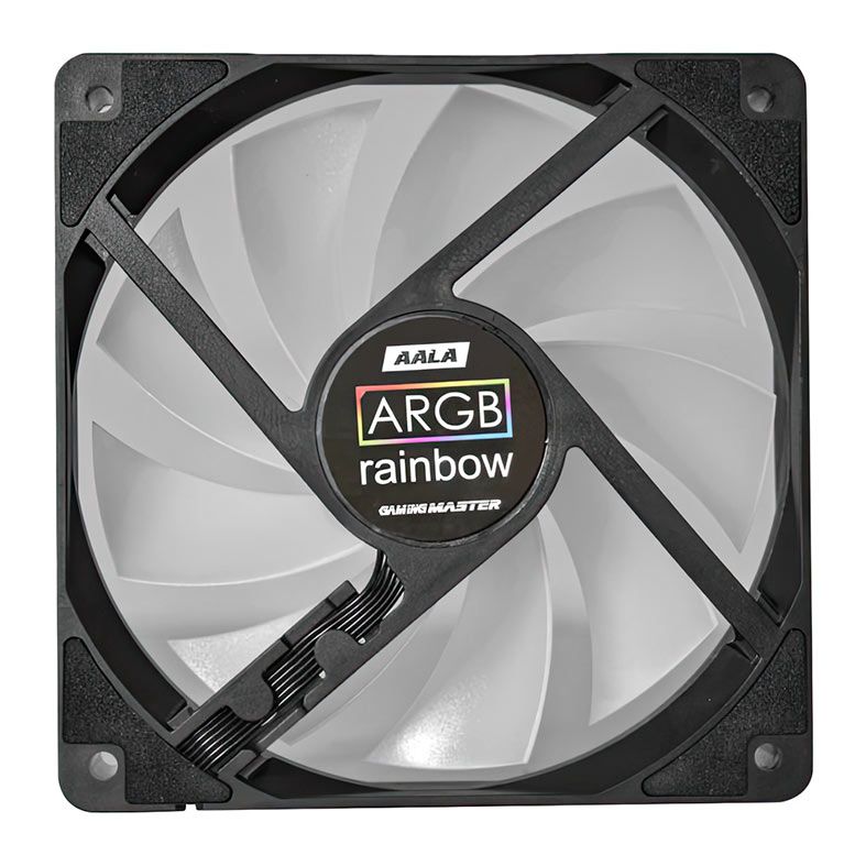 Kit Ventoinhas Kmex Gaming Master AALA, ARGB 3x120mm + Controladora, AALAK136APPCB0X