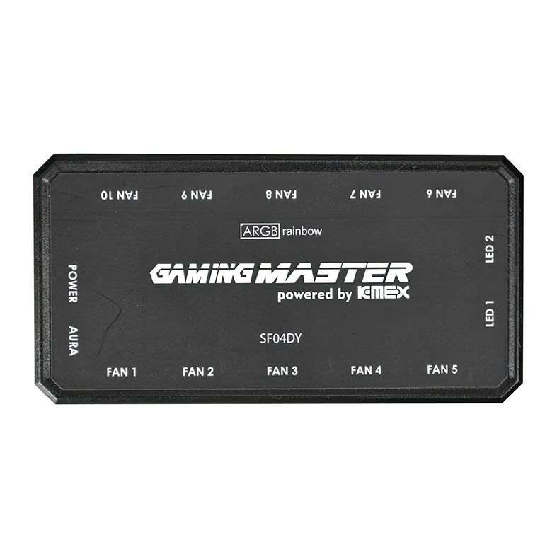 Kit Ventoinhas Kmex Gaming Master AALA, ARGB 3x120mm + Controladora, AALAK136APPCB0X