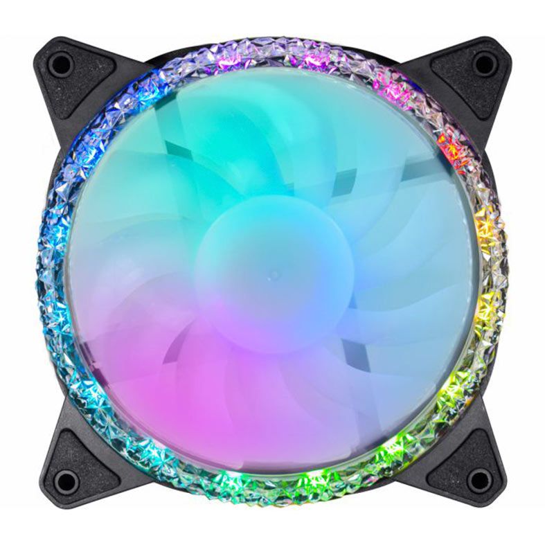Kit Ventoinhas Kmex Gaming Master StarRitmicos AAOA, ARGB 3x120mm, Fita Led + Controladora, AAOAK136CPBKB0X