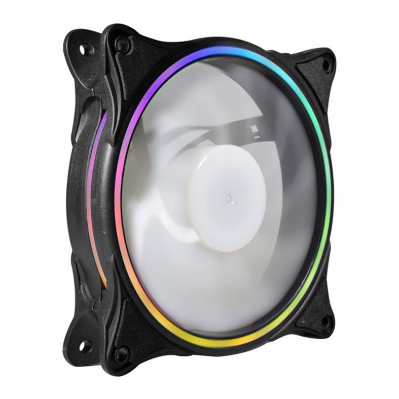 Kit Ventoinhas K-MEX AAPA, ARGB, 3x120mm, Preto, AAPAK136CPBBB0X