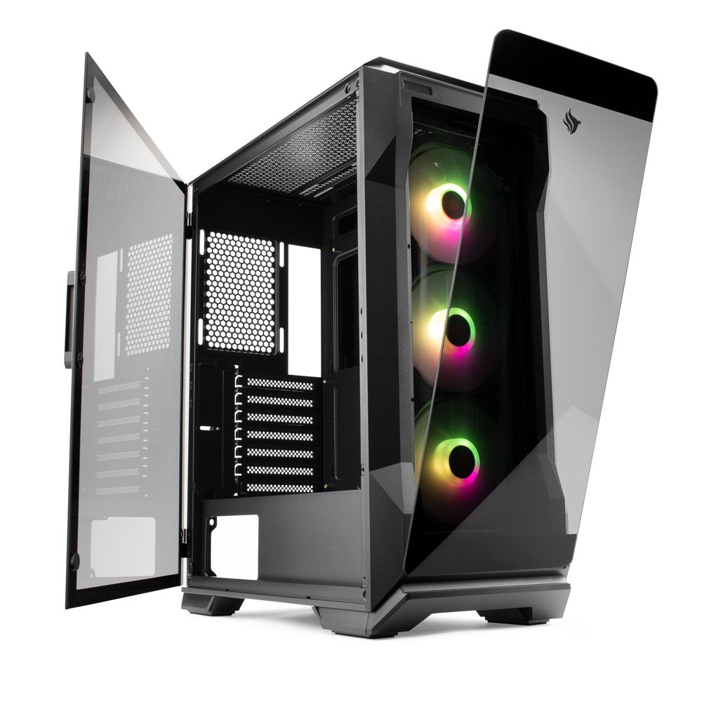 Pichau Kit Upgrade, Gabinete Gamer Pichau Pouter 3 RGB + Fonte Pichau Nidus 500W PG-5001-BR-OEM
