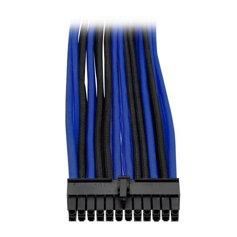 Extensor De Cabos Thermaltake TT Mod Sleeve Cable Preto/Azul, AC-035-CN1NAN-A1
