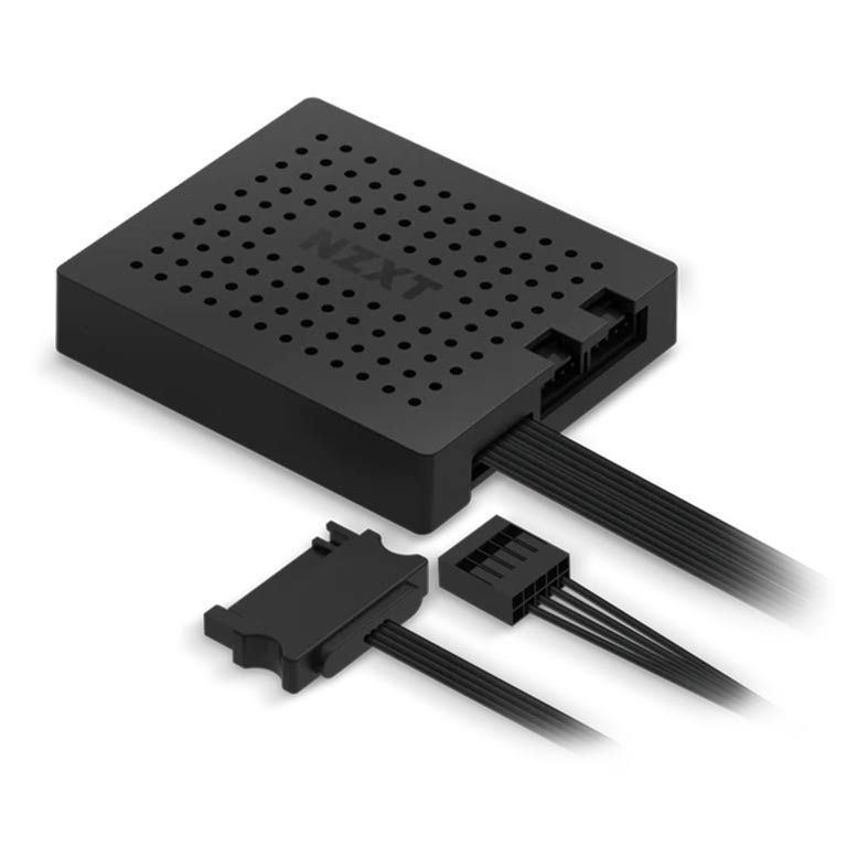 Controladora de Fan e RGB NZXT, 3 Fans e 2 Leds, AC-2RGBC-B1