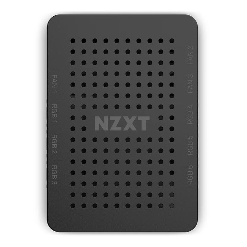 Controladora de Fan e RGB NZXT, 3 Canais de Fans e 6 Canais de Leds, AC-CRFR0-B1