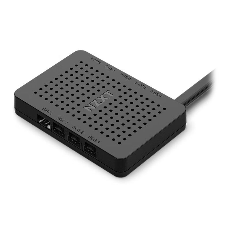 Controladora de Fan e RGB NZXT, 3 Canais de Fans e 6 Canais de Leds, AC-CRFR0-B1