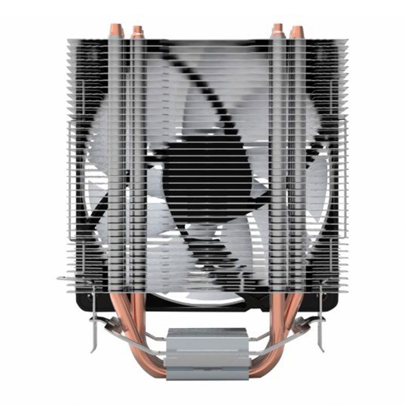 Cooler Para Processador K-Mex AC04, Rainbow, 120mm, Preto, AC04004400TXB0X