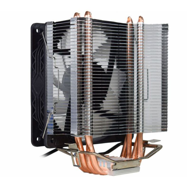 Cooler Para Processador K-Mex AC04, Rainbow, 120mm, Preto, AC04004400TXB0X