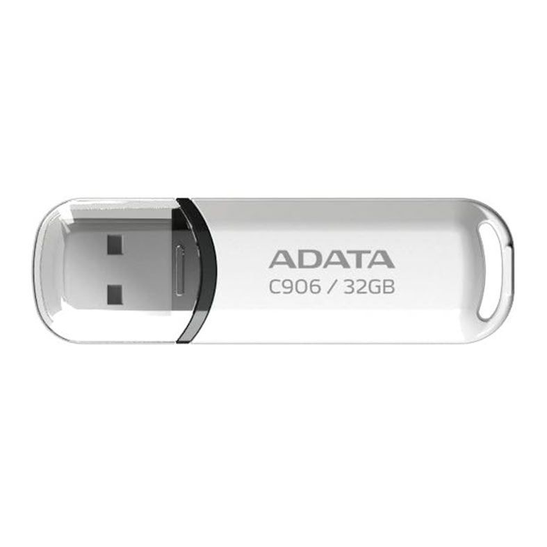 Pen Drive Adata C906, 32GB, USB 2.0, Branco, AC906-32G-RWH