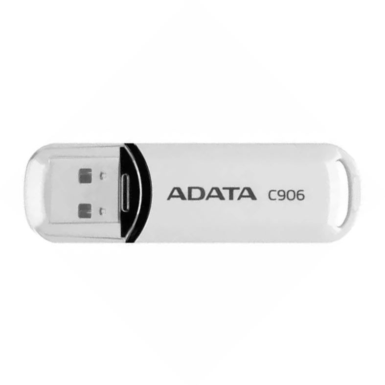 Pen Drive Adata C906, 64GB, USB 2.0, Branco, AC906-64G-RWH