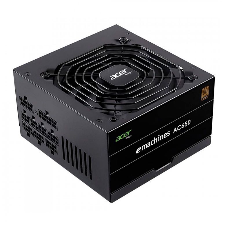 Fonte Acer AC650, 650W, 80 Plus Bronze, Full Modular Preto, ACER-AC650