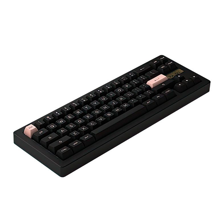 Teclado Mecanico Gamer Akko ACR Pro 68, RGB, Switch Akko Crystal, Preto, ACR-PRO68-BLK