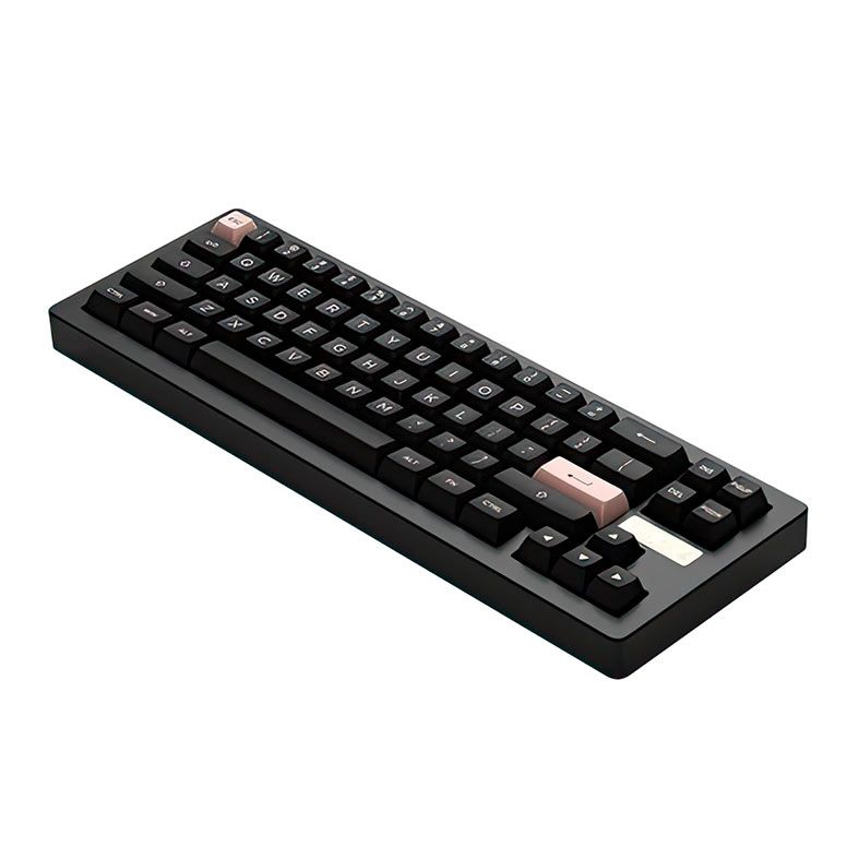 Teclado Mecanico Gamer Akko ACR Pro 68, RGB, Switch Akko Crystal, Preto, ACR-PRO68-BLK