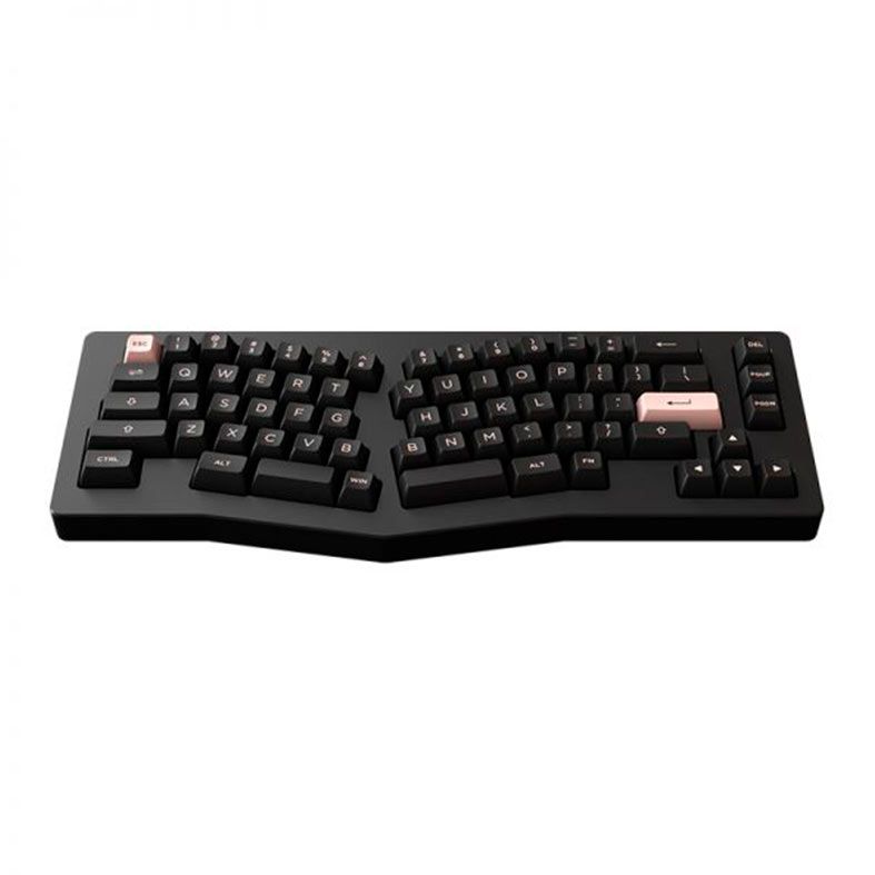 Teclado Mecanico Gamer Akko ACR Pro Alice Plus, RGB, Switch Akko Crystal, Preto, ACRPRO-ALICEPLUS-BLK