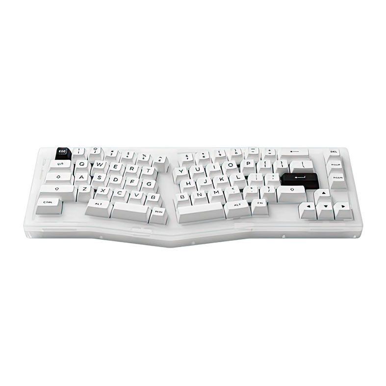 Teclado Mecanico Gamer Akko ACR Pro Alice Plus, RGB, Switch Akko Silver, Branco, ACRPRO-ALICEPLUS-WHT