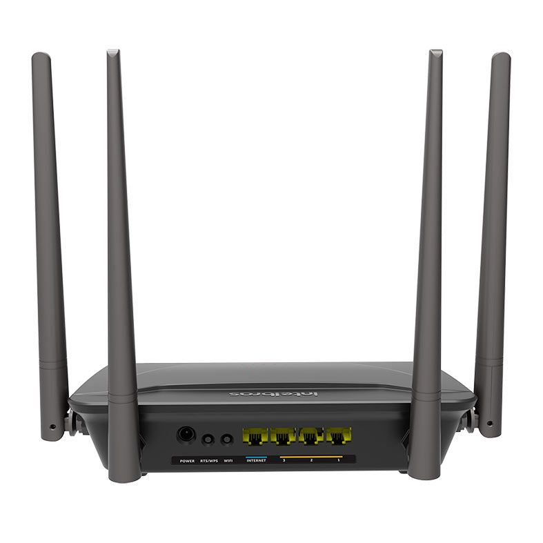 Roteador Intelbras WIFI 5 Action RF 1200, Preto, ACTION-RF1200