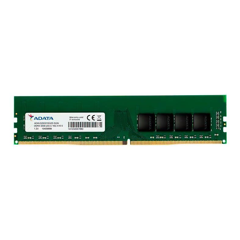 Memoria Adata, 16GB (1x16GB), DDDR4, 3200MHz, C22, AD4U320016G22-SGN