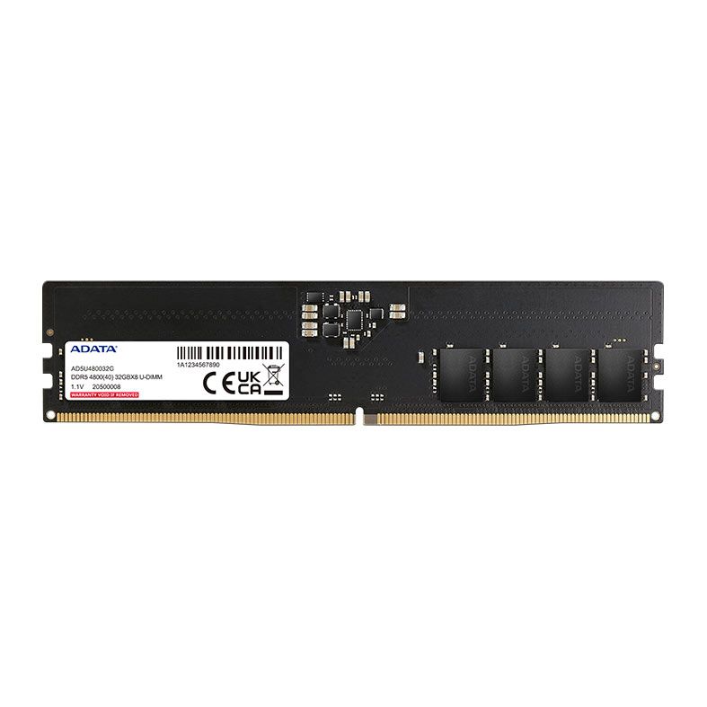 Memoria Adata, 32GB (1x32GB), DDR5, 4800MHz, C40, AD5U480032G-S