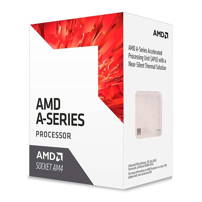 Processador AMD A12-9800E Series, 4-Core, 8-Threads, 3.1GHz (3.8GHz Turbo), Cache 2MB, AM4, AD9800AHABBOX