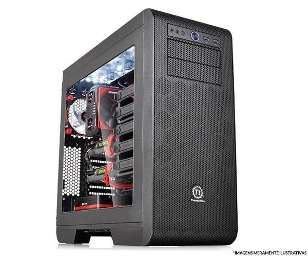 Gabinete Thermaltake Core V51 Black Window, CA-1C6-00M1WN-00 - BOX