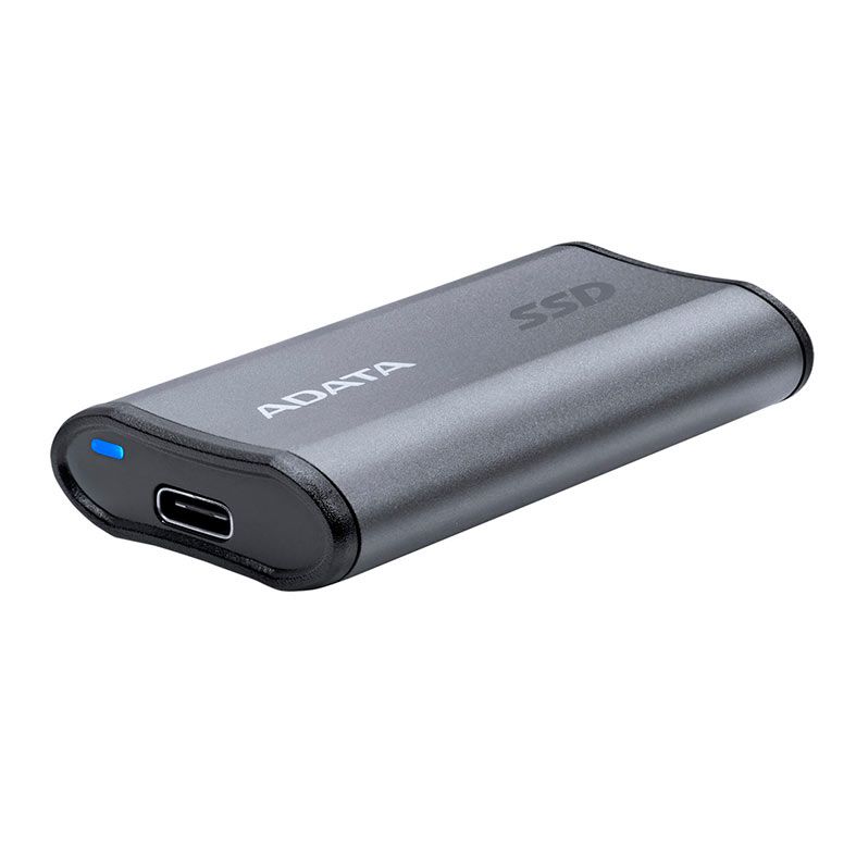 SSD Externo Adata Elite SE880, 1TB, USB 3.2, Cinza, AELI-SE880-1TCGY