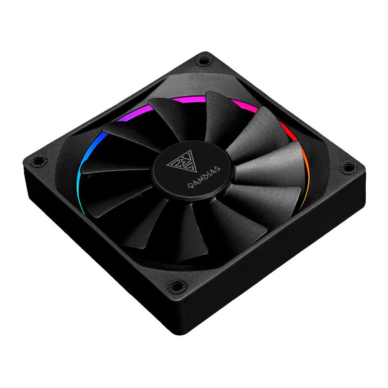 Ventoinha Gamdias Aeolus M3 1201, RGB, 120mm, Preta, AEOLUS-M3-1201BK
