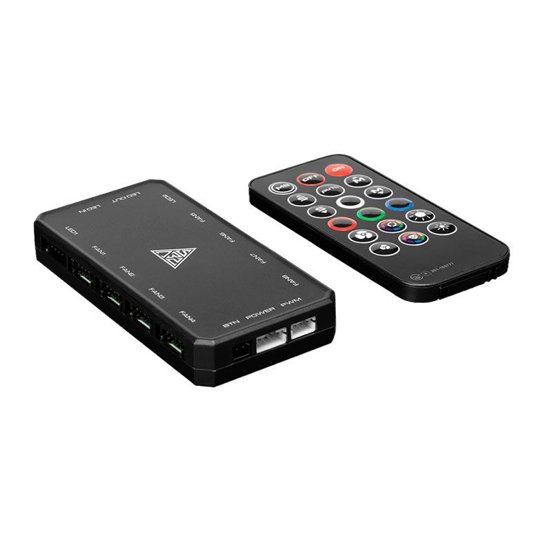 Kit Ventoinhas Gamdias Aeolus M3 1203R, RGB, 3x120mm com Controle, AEOLUS-M3-1203R