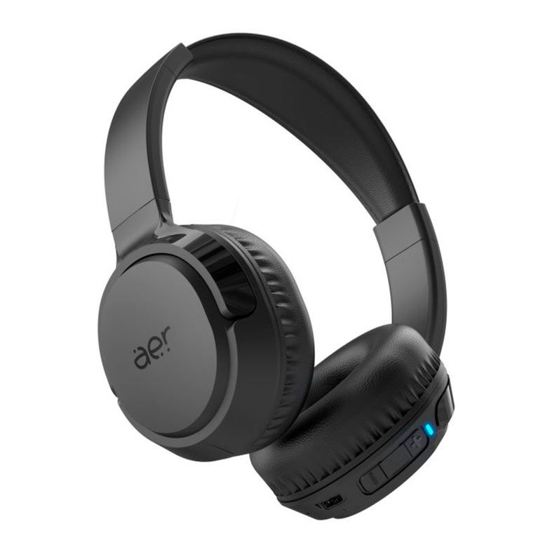 Fone de Ouvido Geonav AerJoy, Bluetooth, Drivers 40mm, Preto, AER13BK