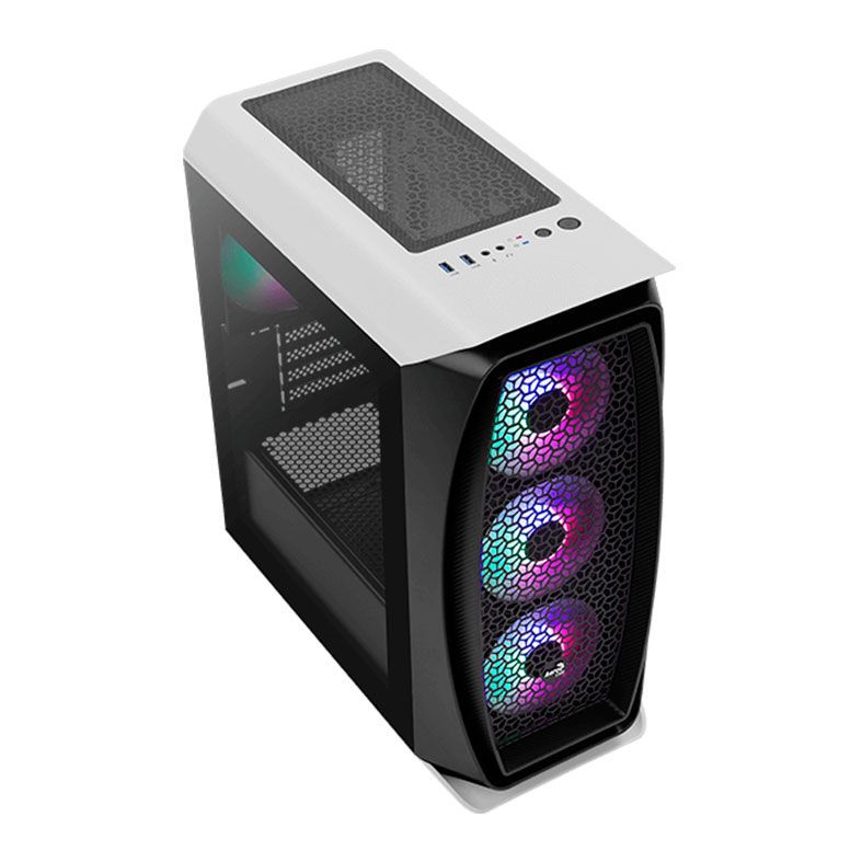 Gabinete AeroCool Aero One Mini Frost Lateral Vidro Temp Branco, AERO ...