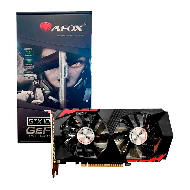 OPENBOX Placa de Video Afox GeForce GTX 1050TI 4GB GDDR5 128-bit, AF1050TI-4096D5H2