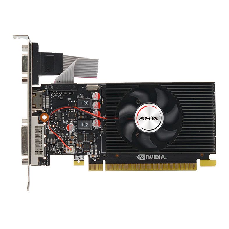 Placa de Video Afox GeForce GT240, 1GB, DDR3, 128-Bit, AF240-1024D3L2