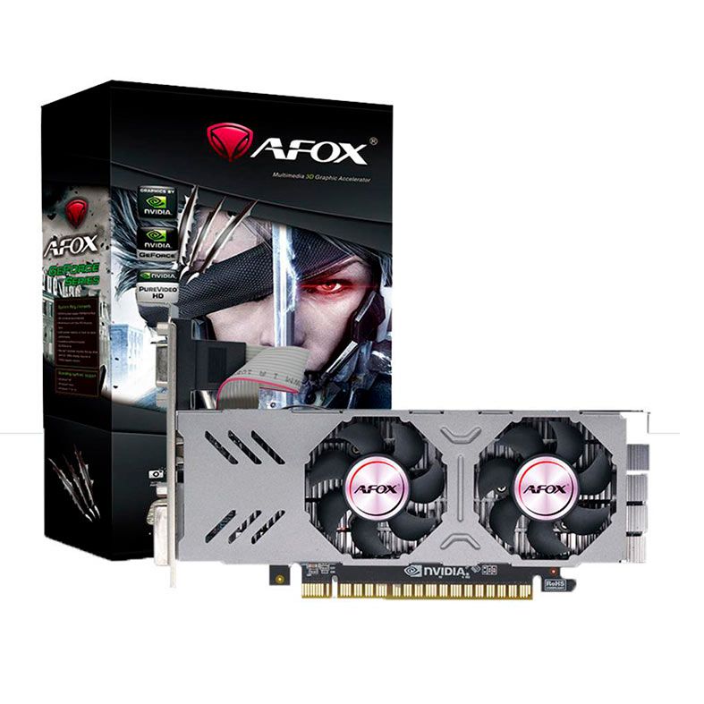 Placa de Video Afox GeForce GTX750, 4GB, GDDR5, 128-bit, AF750-4096D5L4