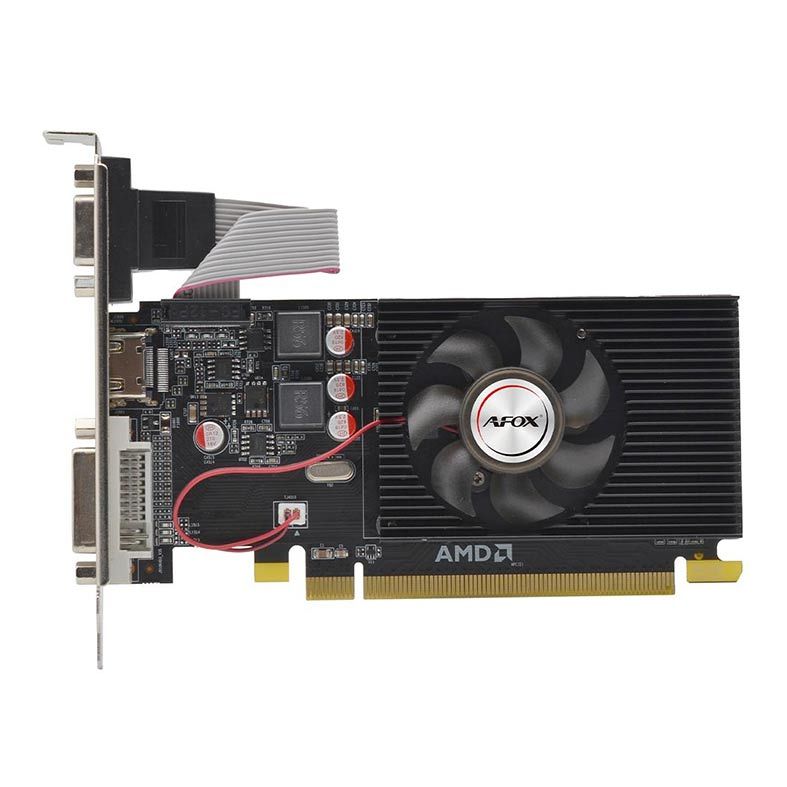 Placa de Video Afox Radeon R5 230 2GB DDR3 64-bit, AFR5230-2048D3L4