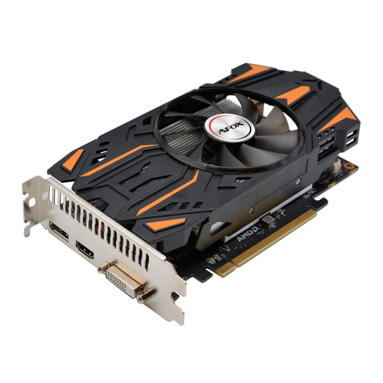 Placa de Video Afox Radeon RX 550 2GB GDDR5 128-bit, AFRX550-2048D5H7